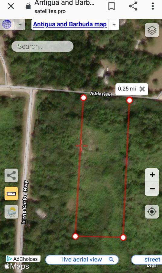 Plot of Land in Prime Caribbean Location, Freetown, St.John’s, Antigua